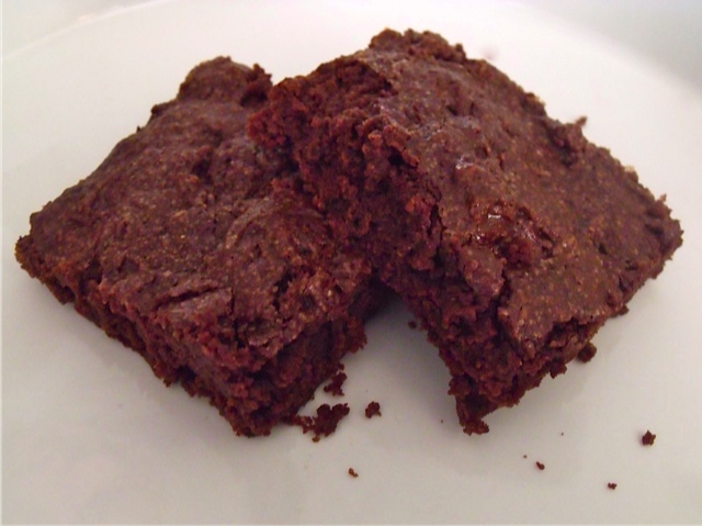 dark chocolate brownies