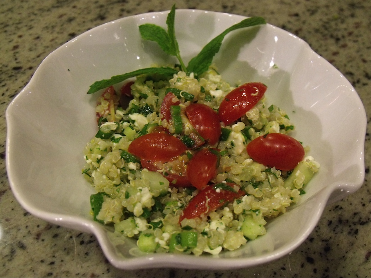 Quinoa Tabbouleh - Mama Likes To Cook