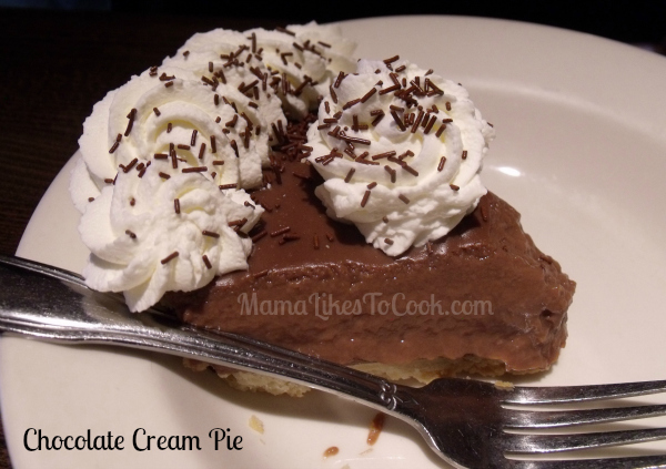 chocolate cream pie