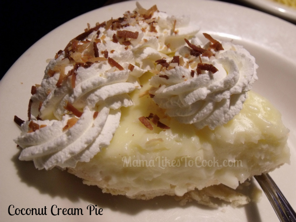 coconut cream pie