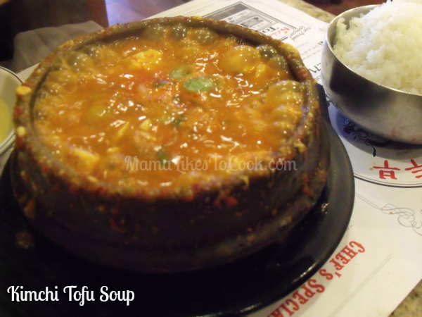 kimchi tofu soup