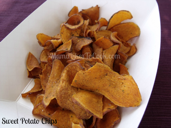 sweet potato chips