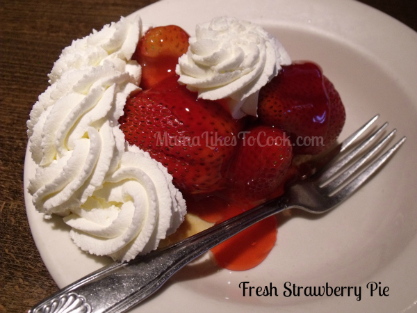 fresh strawberry pie