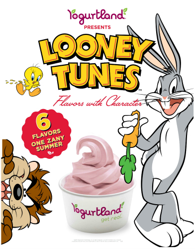 Yogurtland Looney Tunes