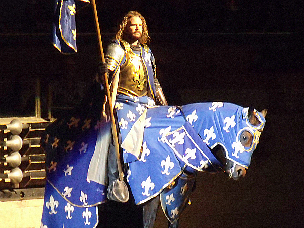 Medieval Times Blue Knight