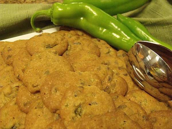 Hatch Chile Chocolate Chip Cookies