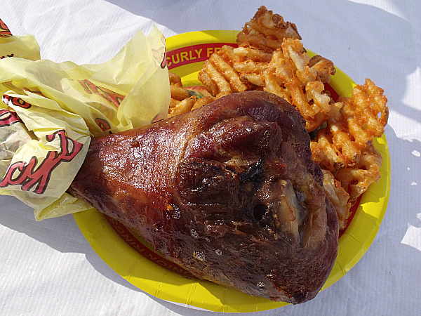 Giant Turkey Leg at the OC Fair