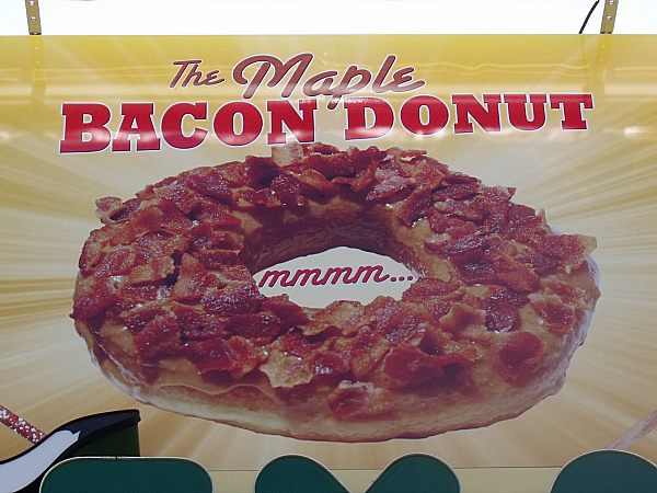 OC Fair Maple Bacon Donut