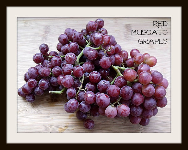 Red Muscato, Black Muscato & Champagne Grapes - Mama Likes To Cook