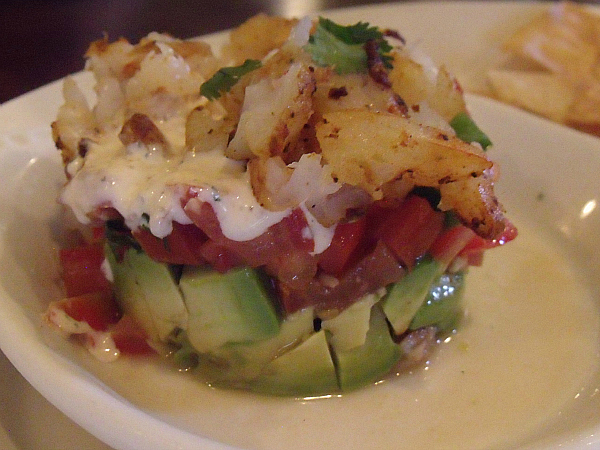 Marie Callender's Fresh Avocado and Shrimp Stack