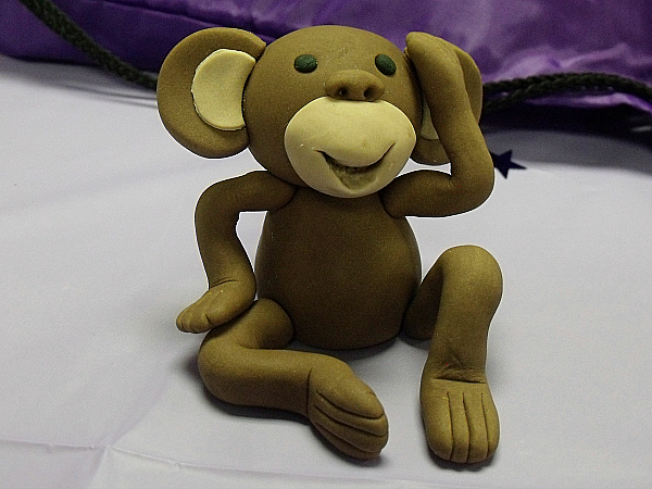 Wilton Shape-N-Amaze Edible Decorating Dough Monkey