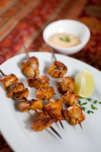 Gluten-free Chicken Tikka Kebabs