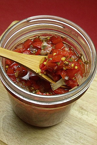 Sweet Pepper Relish Recipe