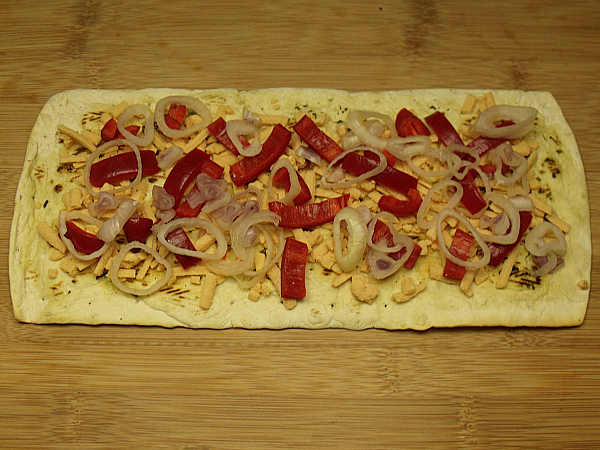 Vegan Flatbread Pizza