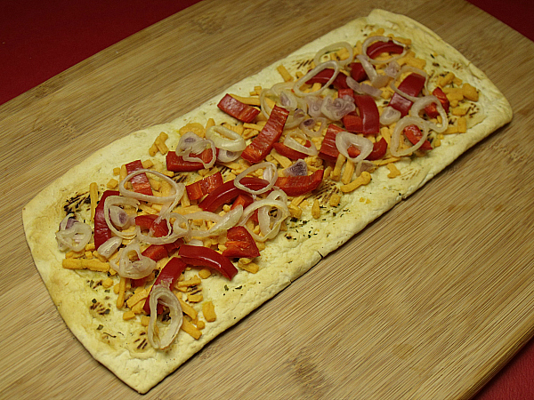 Vegan Flatbread Pizza