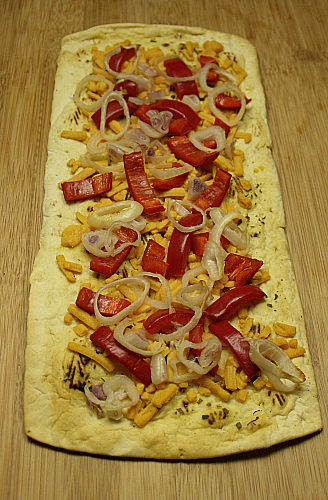 Vegan Flatbread Pizza