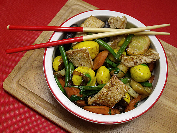 Vegetarian Tofu Stir Fry