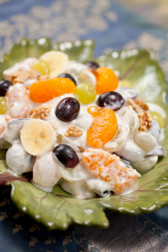 Gluten-free Fruit and Yogurt Medley with Walnuts