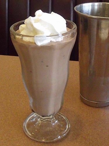 Denny's Chocolate Shake