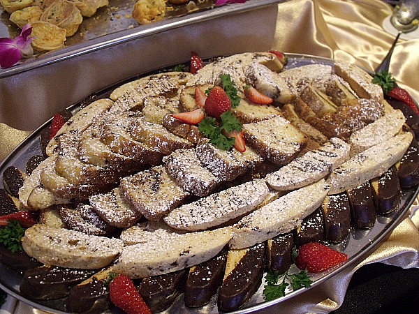 Assorted Biscotti and Assorted Sweet Breakfast Breads