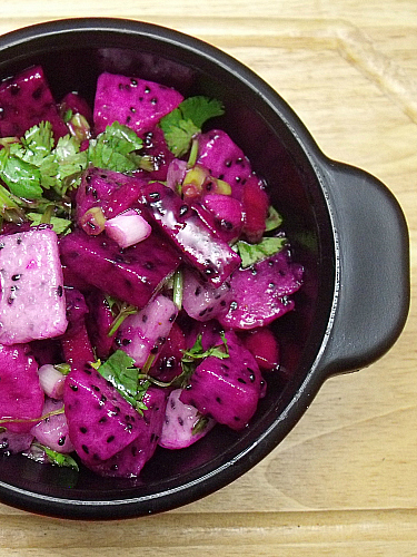 Dragon Fruit Salsa