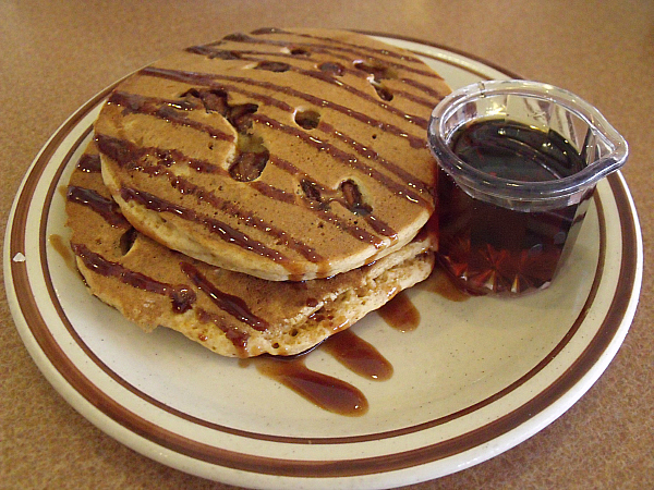 Sweet Potato Pecan Pancakes