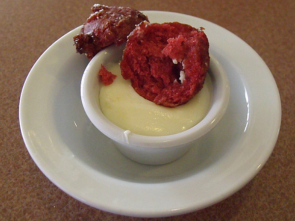 Radagast's Red Velvet Pancake Puppies