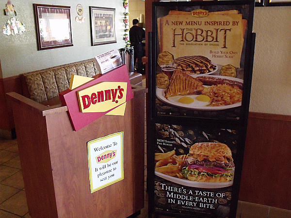 Denny's AR Food Menu