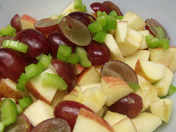 Apple Coconut Waldorf Salad