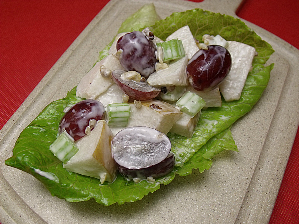 Korean Pear Waldorf Salad