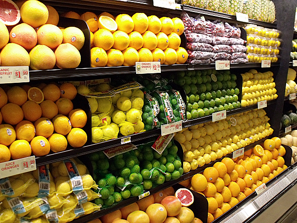 Citrus Fruit at Gelson's Long Beach 