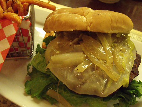 Veggie Burger at Knott's Berry Farm's Ghost Town Grill