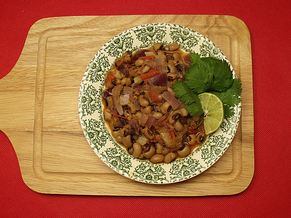 Vegetarian Black Eyed Peas