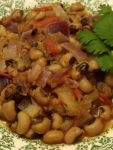 Vegetarian Black Eyed Peas