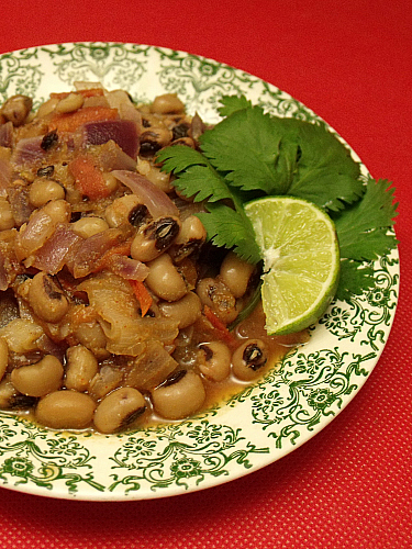 Vegetarian Black Eyed Peas