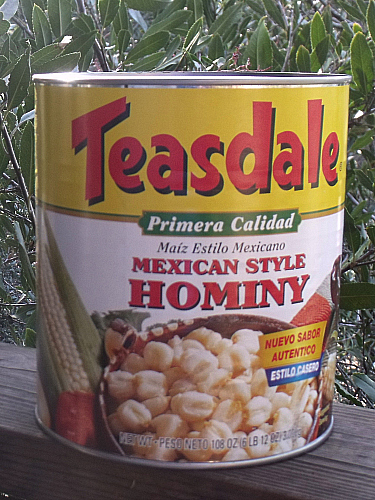 6 pounds of Hominy