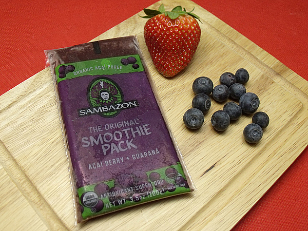 Triple Berry Açaí Smoothie Ingredients