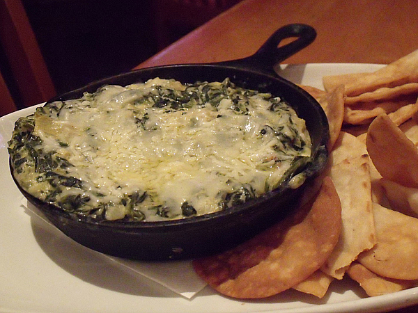 Spinach and Artichoke Dip at House of Blues Crossroads Restaurant at Downtown Disney - Anaheim, California