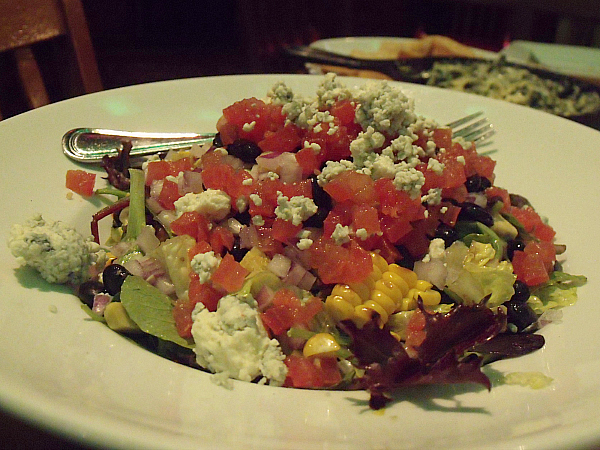 Salad at House of Blues Crossroads Restaurant at Downtown Disney - Anaheim, California