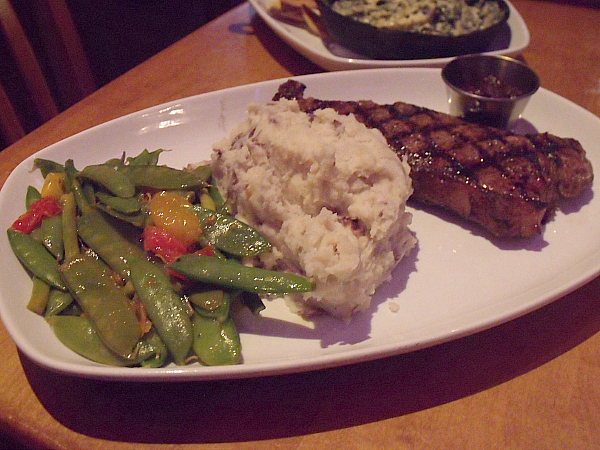 New York Strip at House of Blues Crossroads Restaurant at Downtown Disney - Anaheim, California