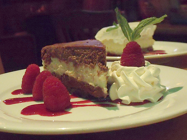 Triple Chocolate Cheesecake at House of Blues Crossroads Restaurant at Downtown Disney - Anaheim, California