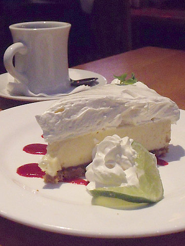 Key Lime Pie at House of Blues Crossroads Restaurant at Downtown Disney