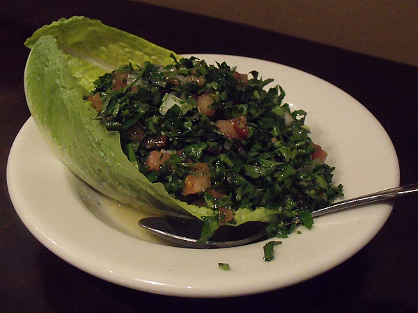 tabooleh salad Cafe Matinee Lebanese Cuisine - Lake Forest, California