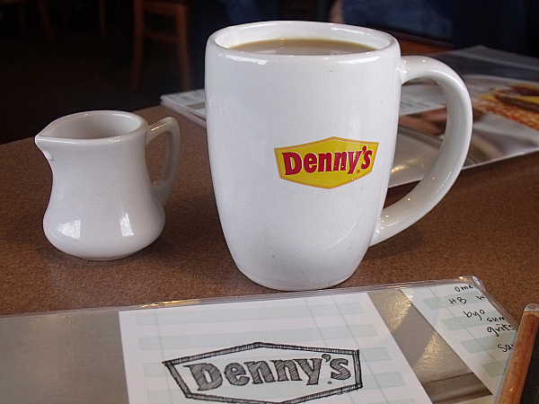 Coffee at Denny's