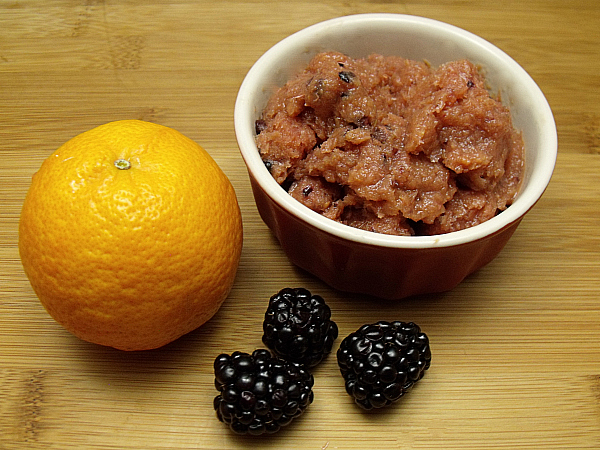 Tangerine Blackberry Sorbet