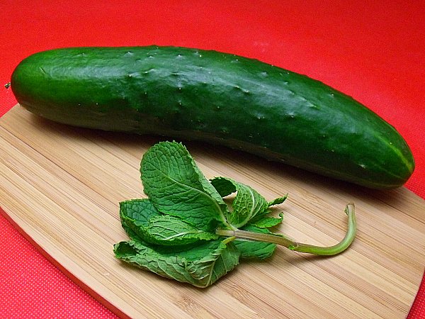 Cucumber and Fresh Mint