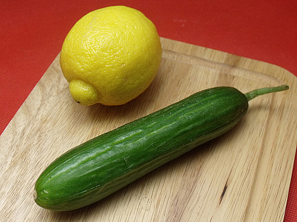 Meyer Lemon & Baby Cucumber