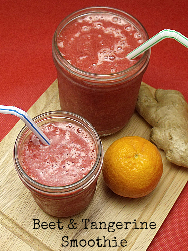 Tangerine Beet Smoothie