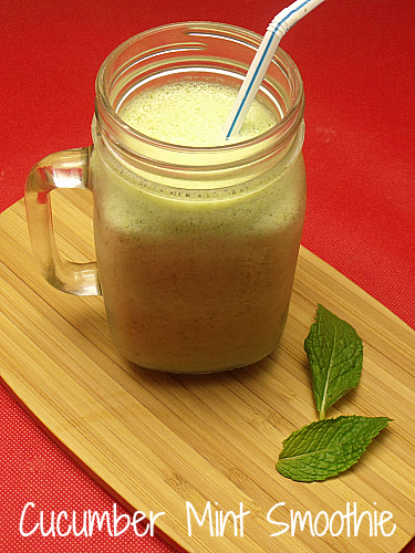 Refreshing Cucumber Mint Smoothie Recipe