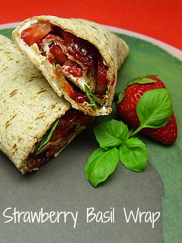 Strawberry Basil Wrap